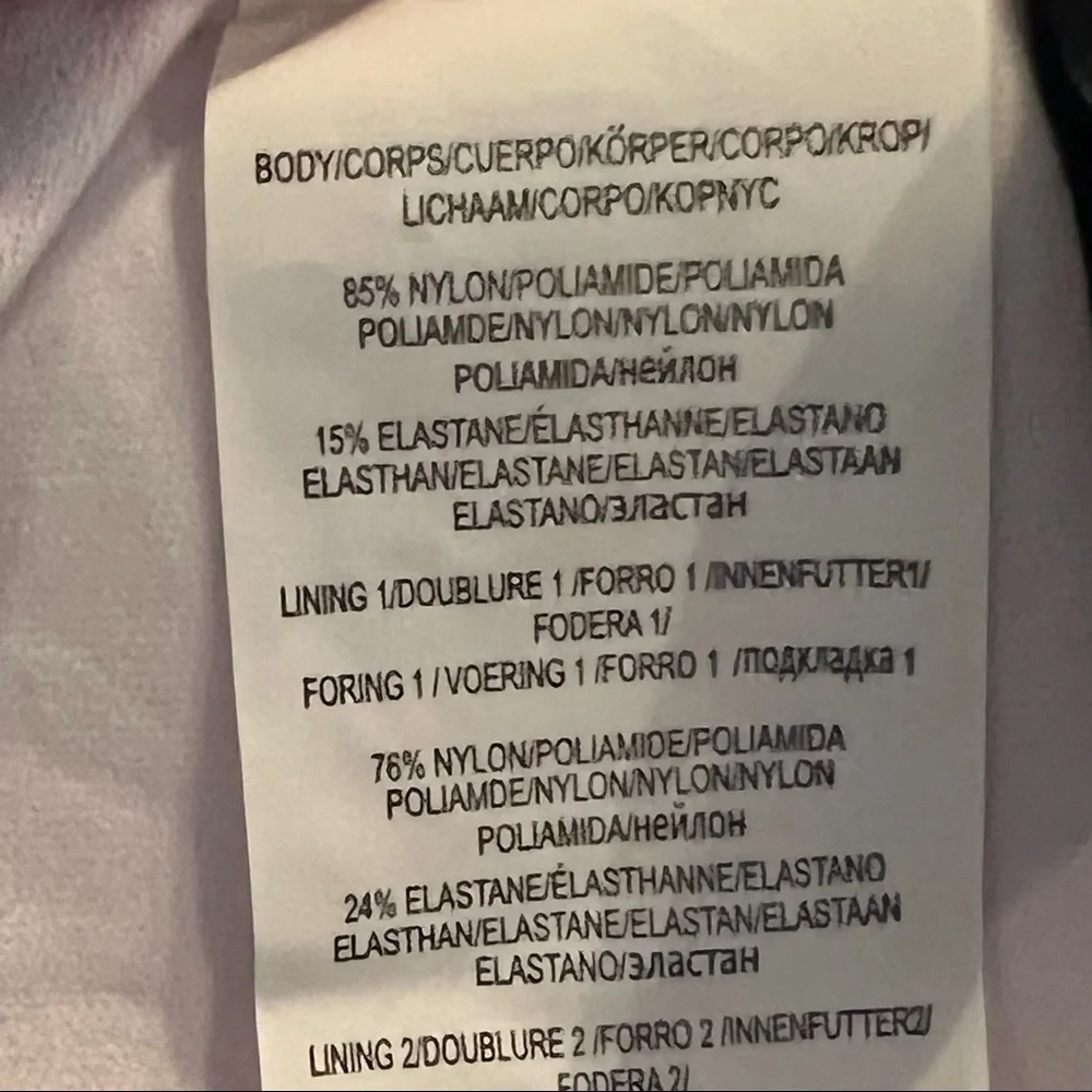 NWT Kenneth Cole Push Up Tummy Toner Tankini Swim Top M Medium Shape Enhancing - Picture 8 of 14